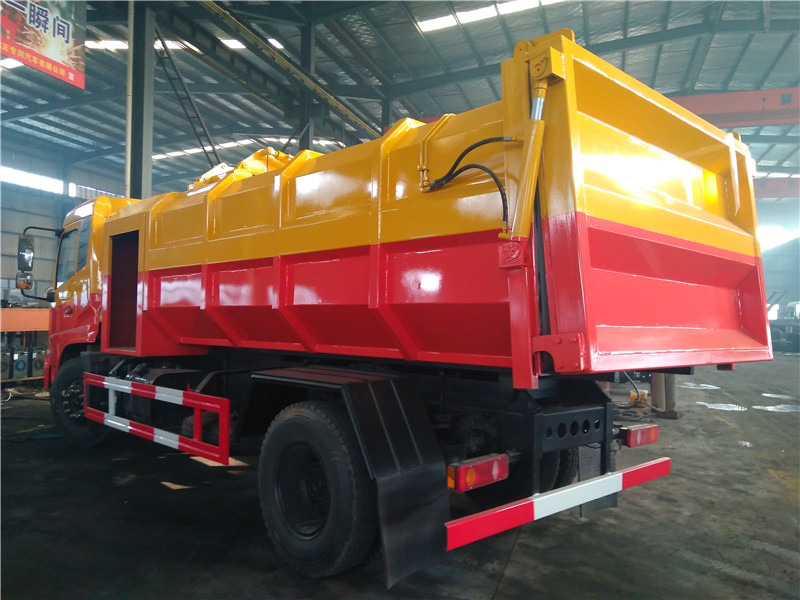 掛桶式10方污泥清運車