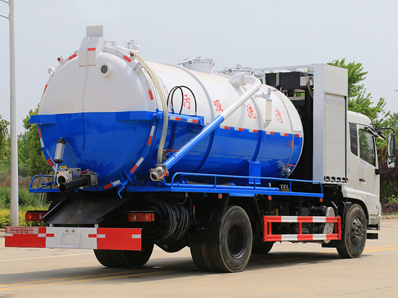 東風(fēng)天錦清洗吸污車