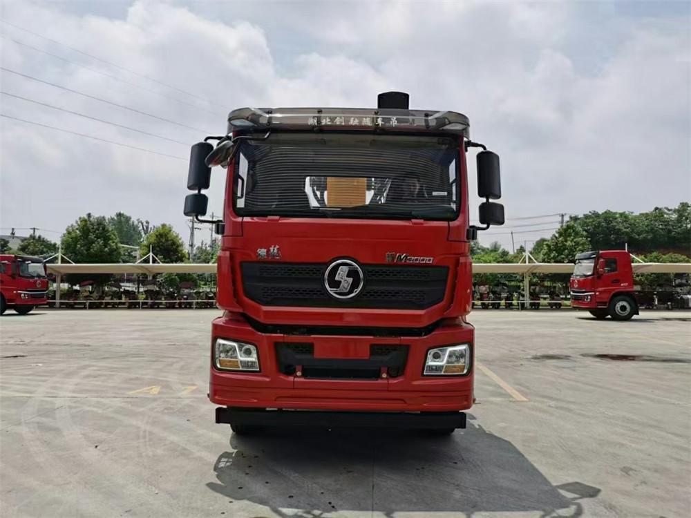 陜汽德龍前四后八上裝徐工14噸隨車(chē)吊